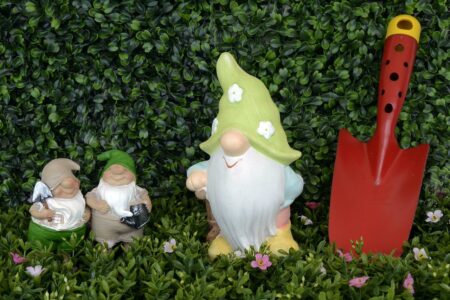 3 Nains De Jardin Miniatures En Résine - Décoration Féerique Pour Extérieur Et Intérieur